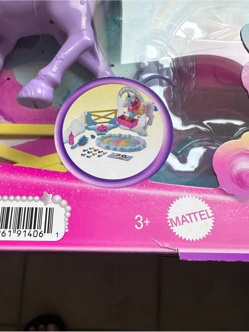 Barbie Dreamtopia Princess Doll and Unicorn Playset